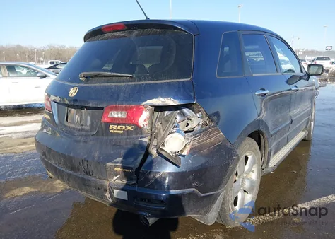 2007 Acura Rdx из США, поврежденный, VIN 5J8TB18547A017340